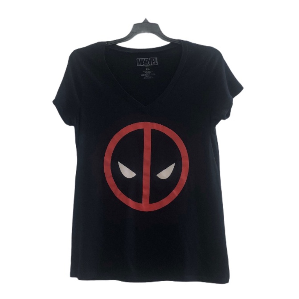 Marvel Deadpool Women’s V-Neck Shirt XL